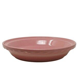 Fiestaware Pie Plate Deep Dish 10 1/4” Rose Pink Fiesta Baking